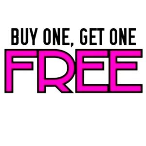 ✨Buy one get one free!